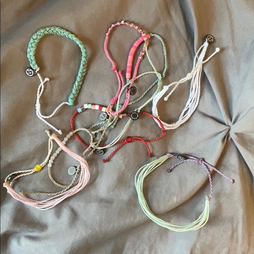 Pura vida bracelets. $10
